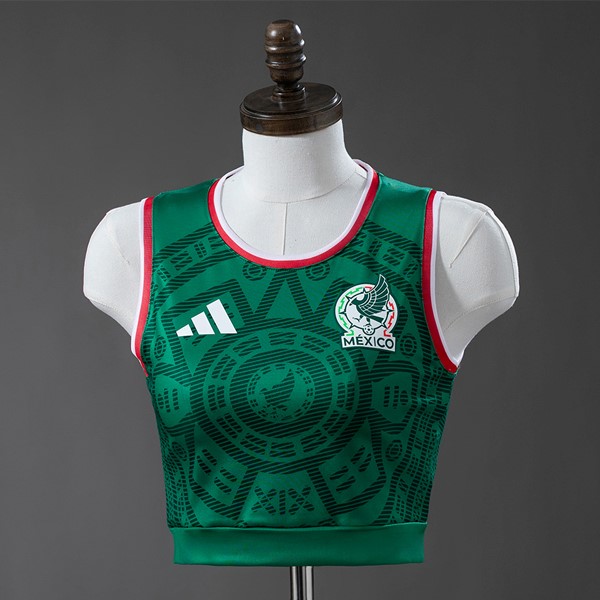 Camiseta México 1ª Mujer Sin Mangas 2026